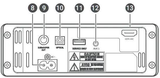 AZATOM Studio Premier SP1000X 2.1 Ch Home Th