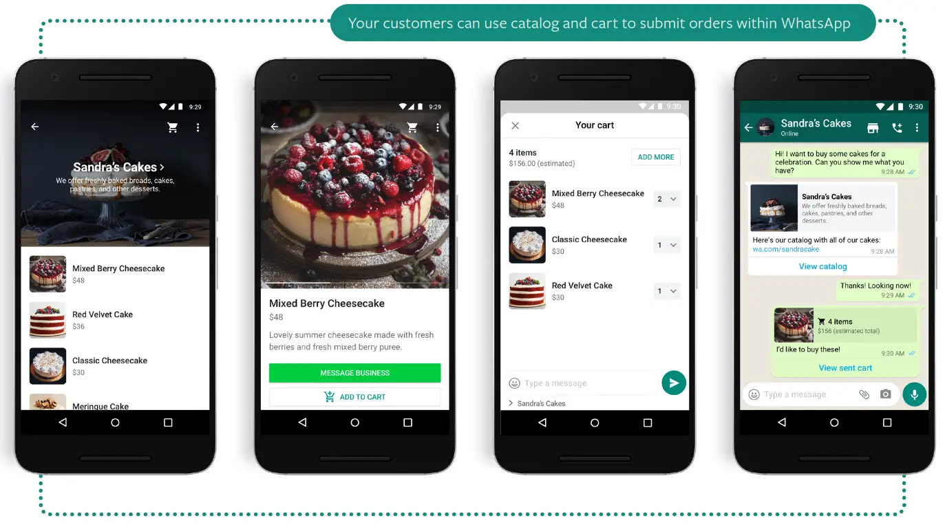 Apps WhatsApp Business App - catalog