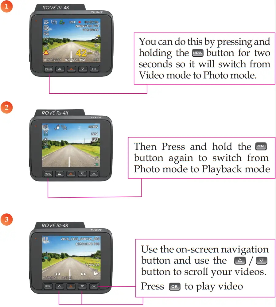 ROVE R2 4K Dash Cam - Fig 35