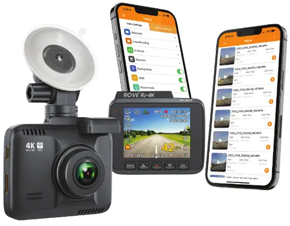 ROVE R2 4K Dash Cam