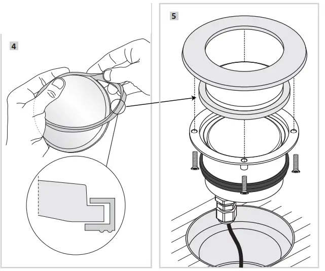 QAZQA Ceci 160 LED in-ground luminaire - Fig 3