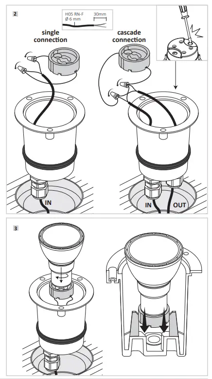 QAZQA Ceci 160 LED in-ground luminaire - Fig8