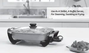 Copper Chef Electric SkilletTM