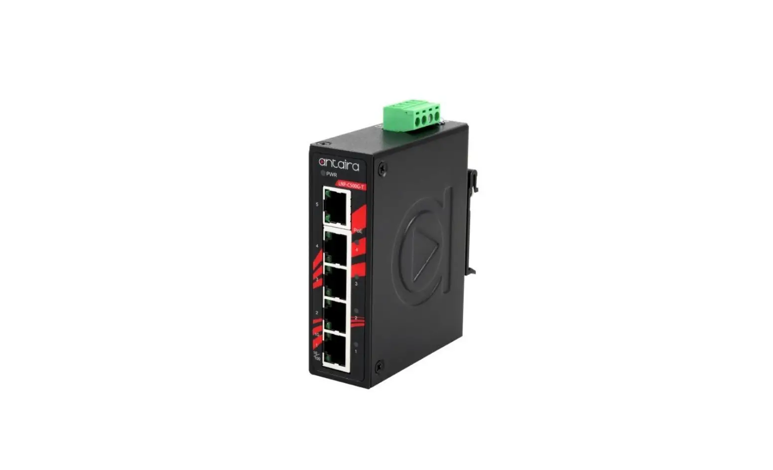 Antaira Lnp-c500g Series 5-port Industrial Unmanaged Gigbiat Poe Switch Installation Guide