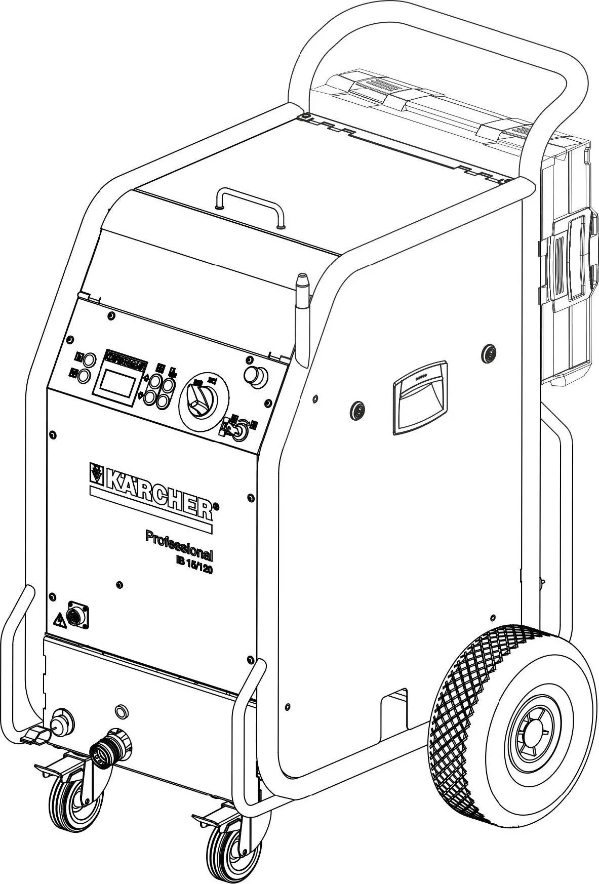 Karcher Ib 15-120 Dry Ice Blasting Machine Instruction Manual Karcher Ib 15-120 Dry Ice Blasting Machine Instruction Manual