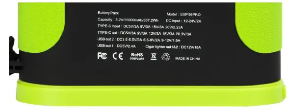 EXP PRO EXP48PRO Portable Power Pack Battery-4