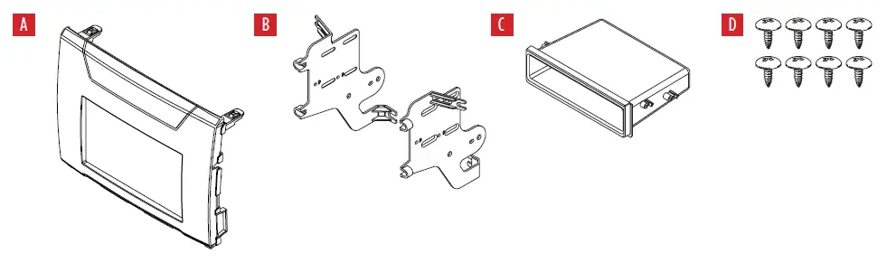 Metra-99-7639HG-Single-DIN-Installation-Dash-Kit-fig-1