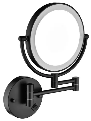 YASINU YNSN963CH Retractable Wall-Mounted LED Bathroom Makeup Mirror