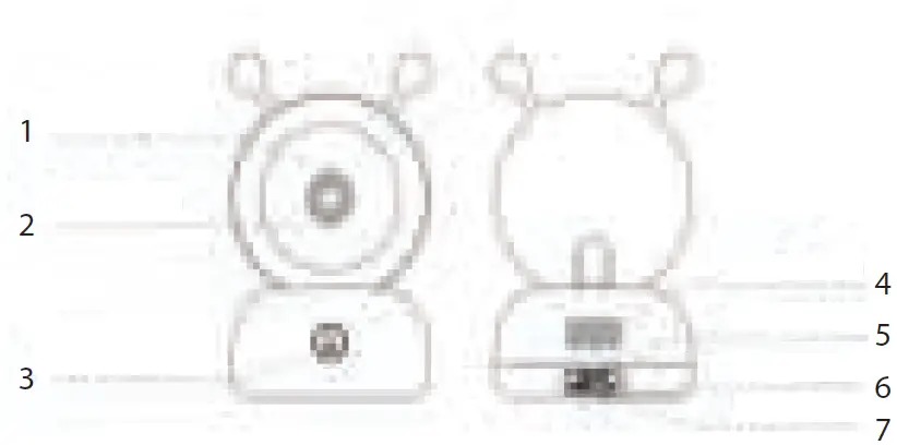 LUVION 123439 Smart Optics HD Wifi Camera 2