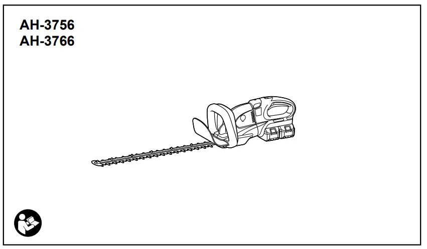 DOLMAR AH 3756 Cordless Hedge Trimmer - fig 3
