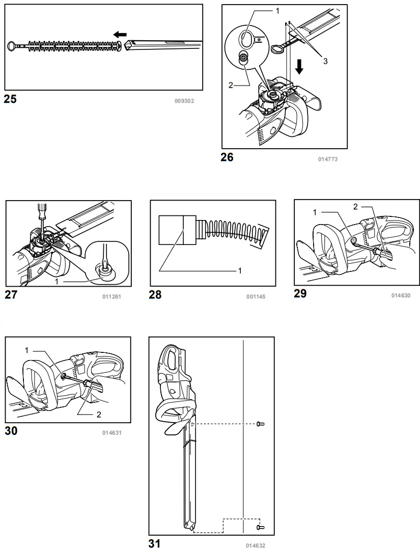 DOLMAR AH 3756 Cordless Hedge Trimmer - fig