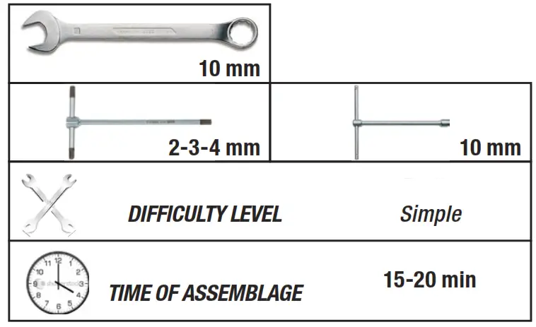 rizoma PT801 License Plate Support - fig2