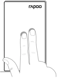 rapoo E2710 E2710 Wireless Multimedia Touchpad Keyboard A05