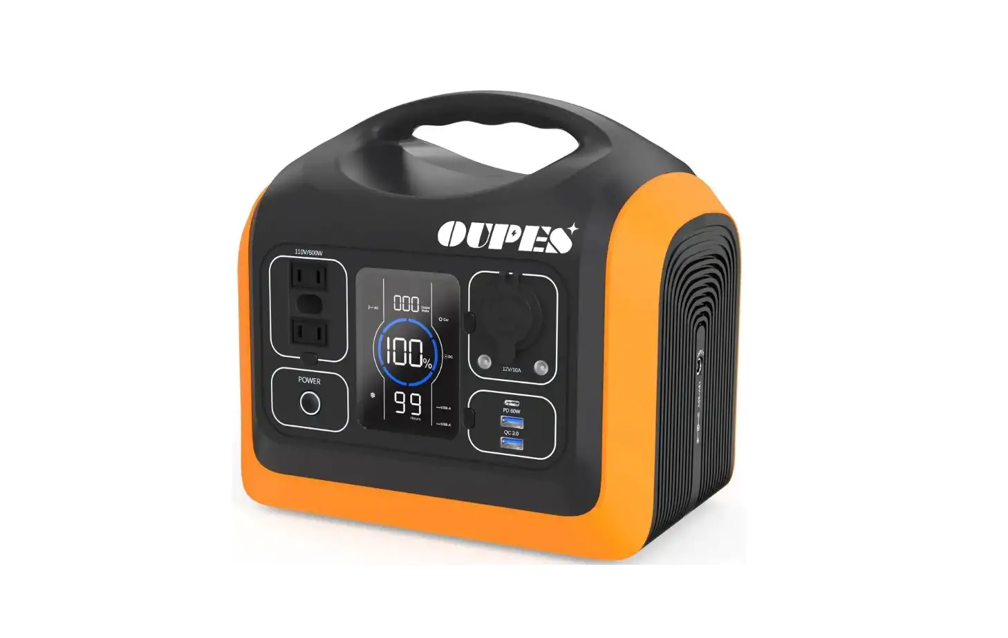 Oupes Sp-upp-600j 600-watt Continuous 1200-watt Peak Solar Generator User Manual