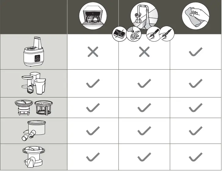 KRUPS ZB420EMX Slow Juice Extractor - Fig 14
