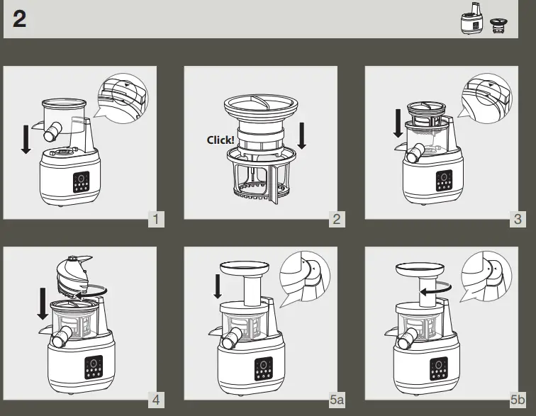 KRUPS ZB420EMX Slow Juice Extractor - Fig 4