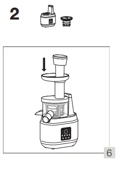 KRUPS ZB420EMX Slow Juice Extractor - Fig 5