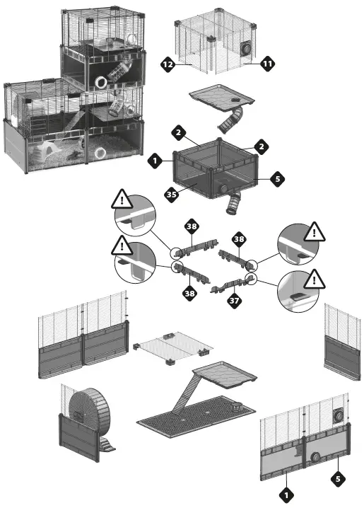 ferplast-570074-Multipla-Hamster-Large-Cage-FIG-11