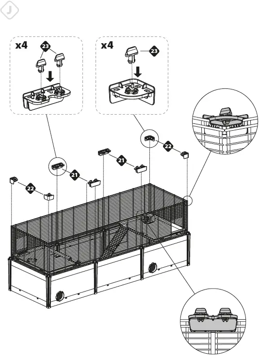 ferplast-570074-Multipla-Hamster-Large-Cage-FIG-8