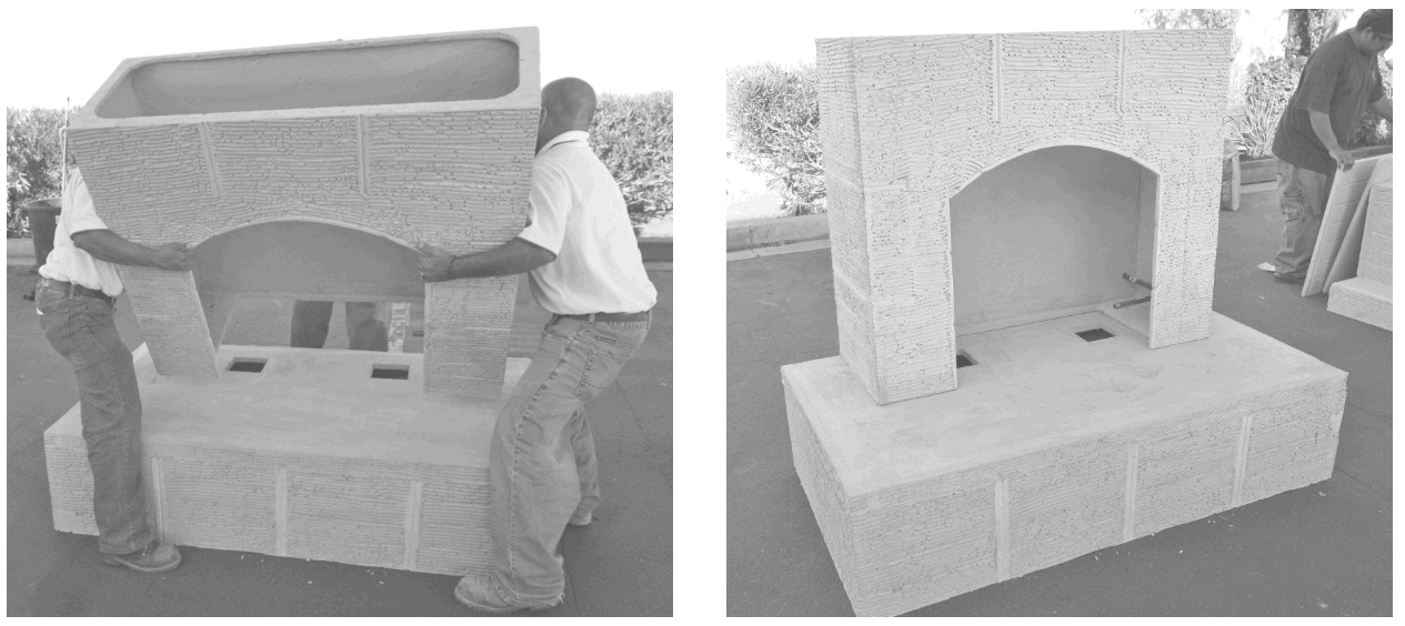 KINDRED Wilmington Gas Burning Fireplace - FIREPLACE BASE