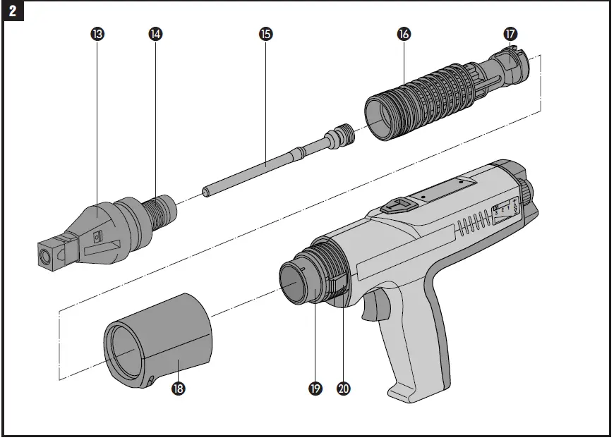 HILTI DX 351 BT Powder Actuated 02