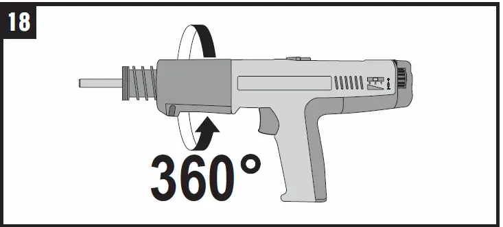 HILTI DX 351 BT Powder Actuated 18