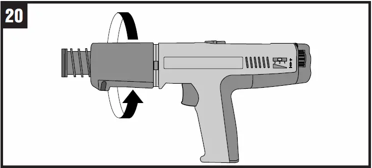 HILTI DX 351 BT Powder Actuated 20