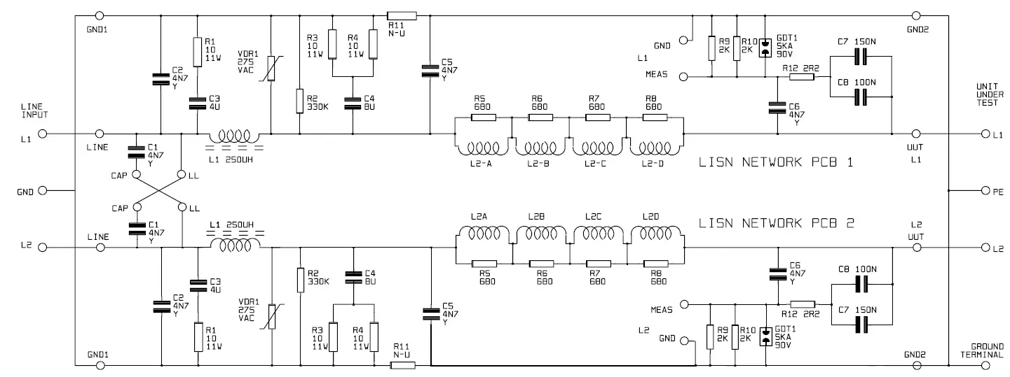 TTi LISN 1600 Line Impedance Stabilisation Network 5