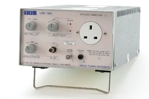 TTi LISN 1600 Line Impedance Stabilisation Network