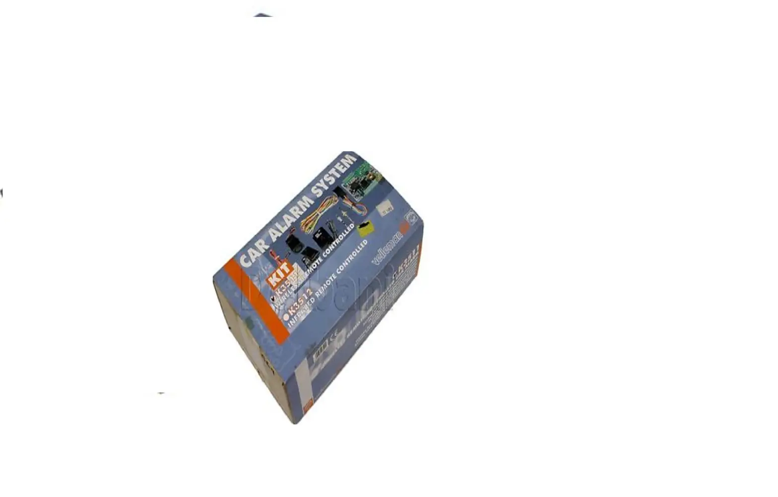 Velleman K3512 Remote Controlled Car Alarm User Manual