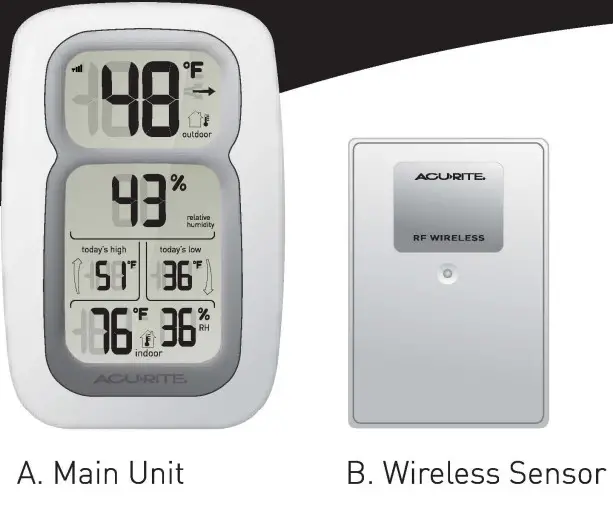 ACURITE 00611 00609SB Wireless Weather -