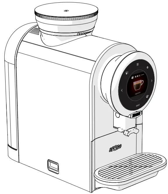 BRAVILOR BONAMAT SPRSO-0xx Sprso Espresso Machine-