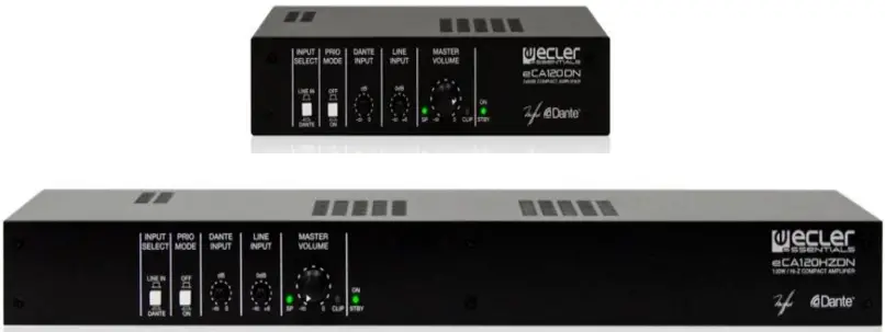 ecler eCA120DN Stereo Compact Amplifier
