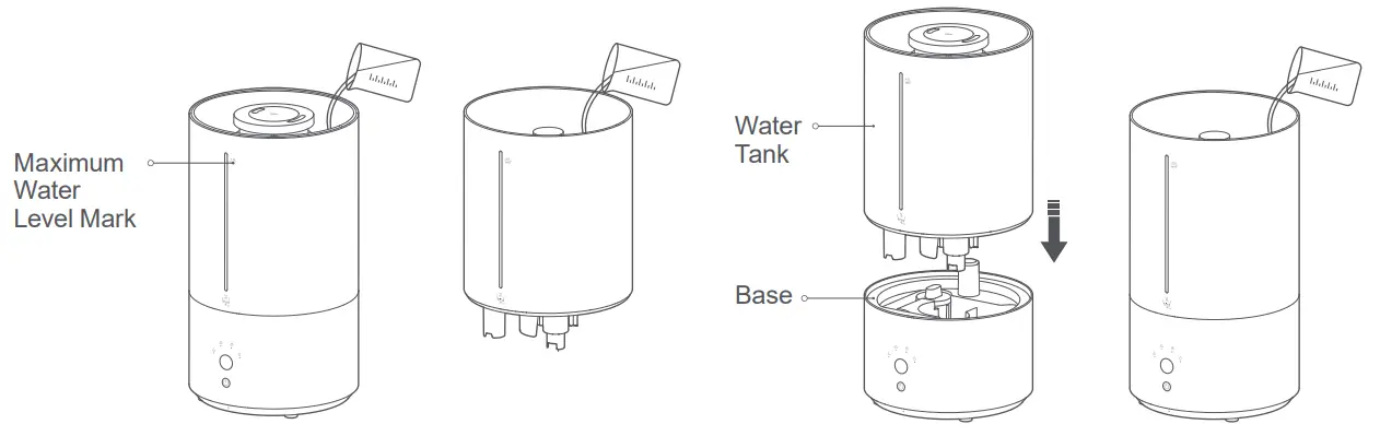 xiaomi MJJSQ05DY Air Humidifier - fig 2