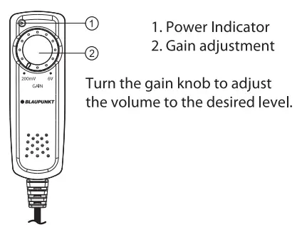 BLAUPUNKT GTr 8100 A Active Subwoofer - fIG