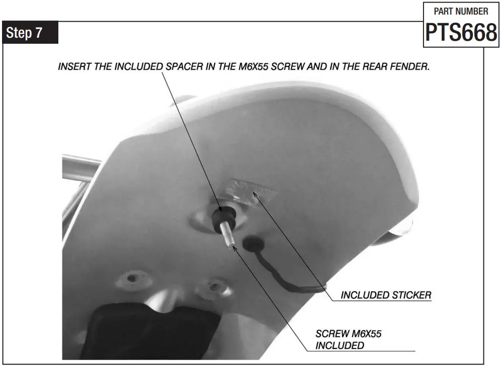 rizoma PTS668 Plate Holder - Figure 10