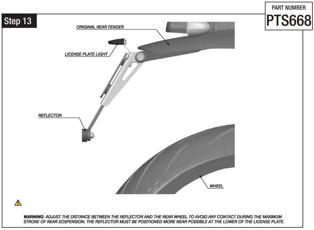 rizoma PTS668 Plate Holder - Figure 16