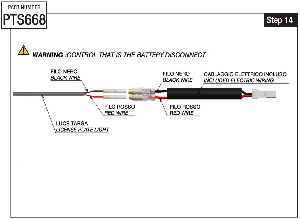 rizoma PTS668 Plate Holder - Figure 17