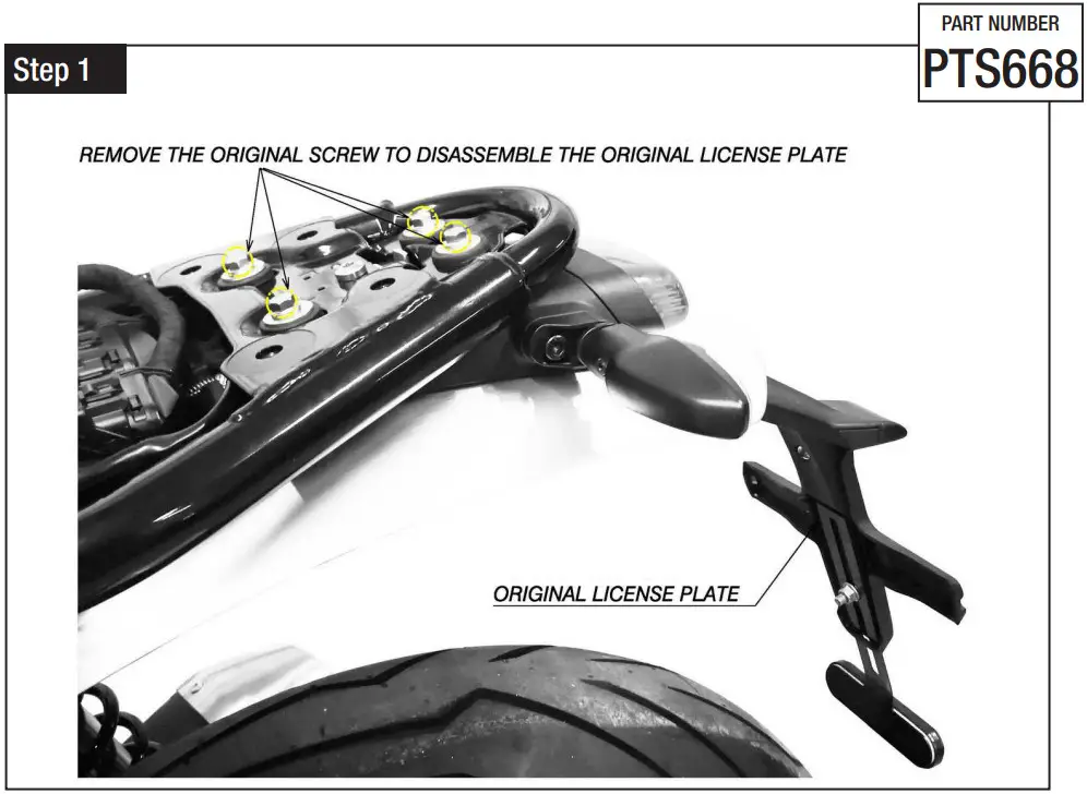 rizoma PTS668 Plate Holder - Figure 4