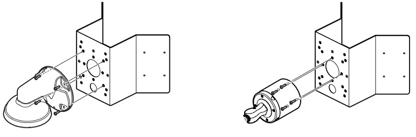 DIGITAL WATCHDOG DWC-V1CNMW Corner Bracket for DW Cameras - Fig 2