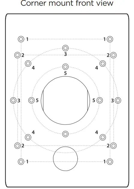 DIGITAL WATCHDOG DWC-V1CNMW Corner Bracket for DW Cameras - Fig 3