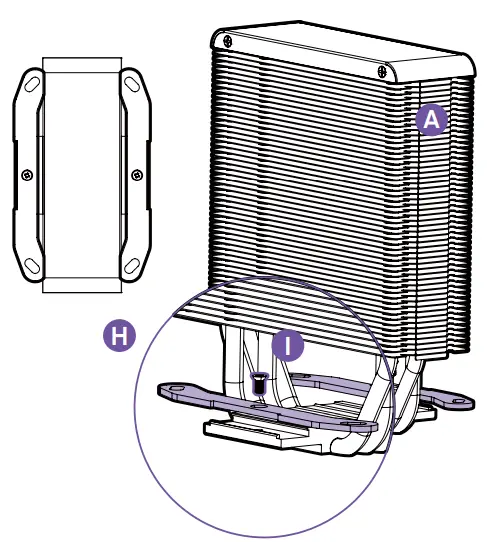 NZXT T120 CPU Air Cooler, T120RGB CPU Air Cooler with RGB-fig7
