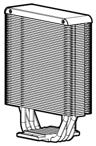 NZXT T120 High Performance Air Cooler - Heatsink