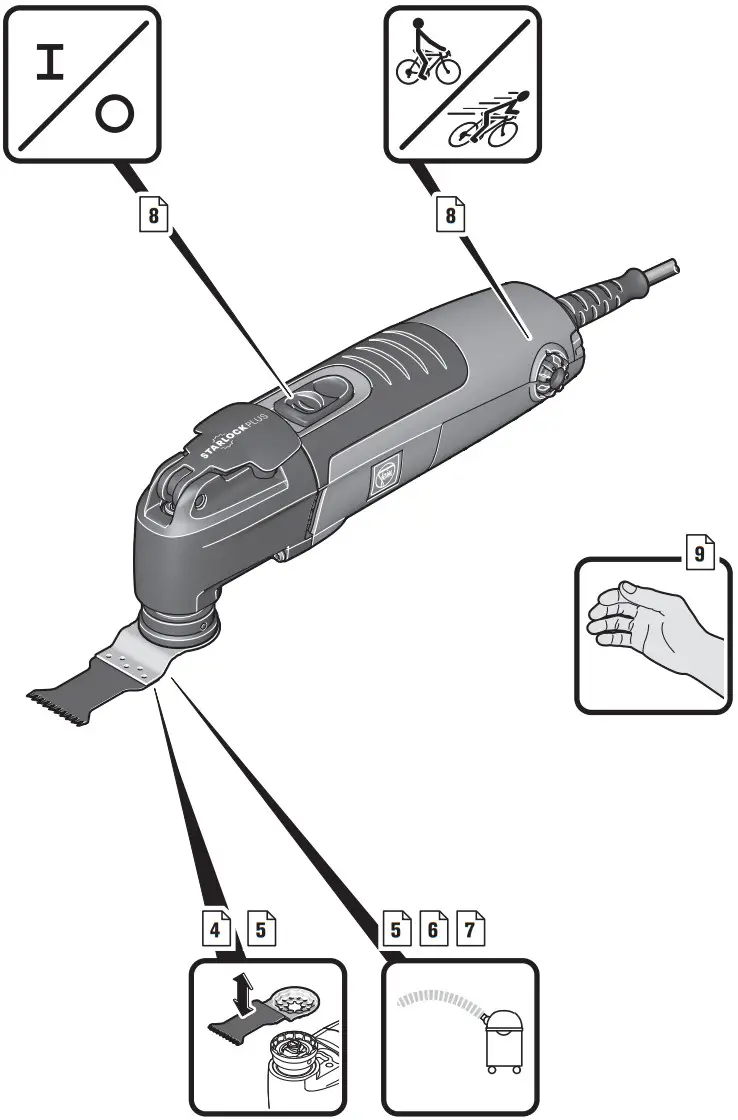 FEIN MM 300 Plus Start Starlock Plus MultiMaster In Carry Case - FIGURE 1