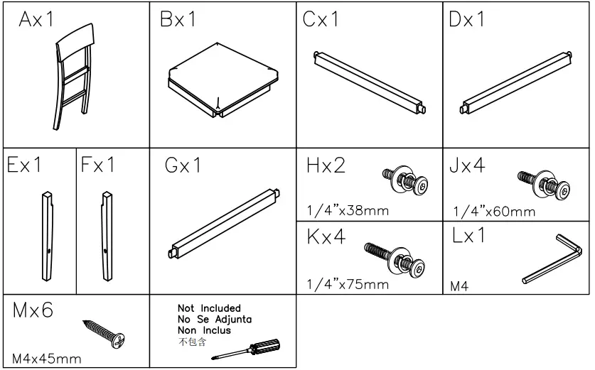 ASHLEY D201-124 Furniture Counter Height Bar Stool-FIG2