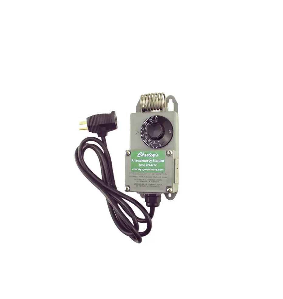 Charley S E3124 Waterproof Greenhouse Thermostat Instruction Manual Charley S E3124 Waterproof Greenhouse Thermostat Instruction Manual