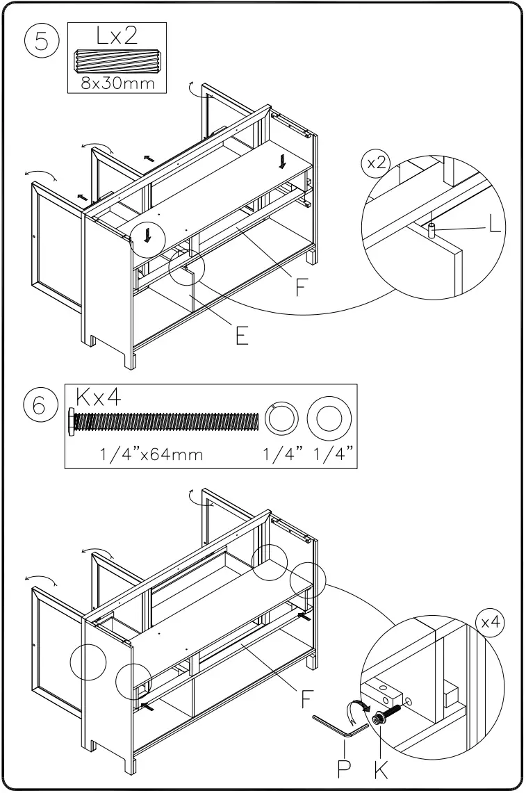 ASHLEY A4000508 Lenston Accent Cabinet - fig 4