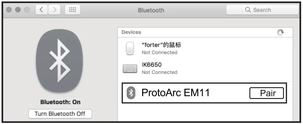 ProtoArc EM11 Bluetooth Vertical Ergo Mouse - Figure 13