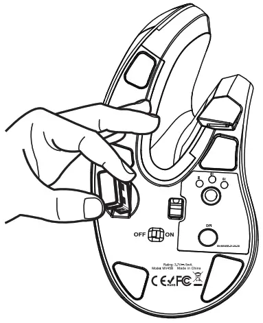 ProtoArc EM11 Bluetooth Vertical Ergo Mouse - Figure 2