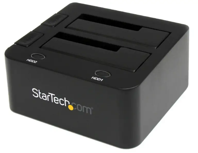 StarTech Com SDOCK2U33 USB 3 0 to Dual 2 5 3 5 Inch SATA HDD Dock with UASP